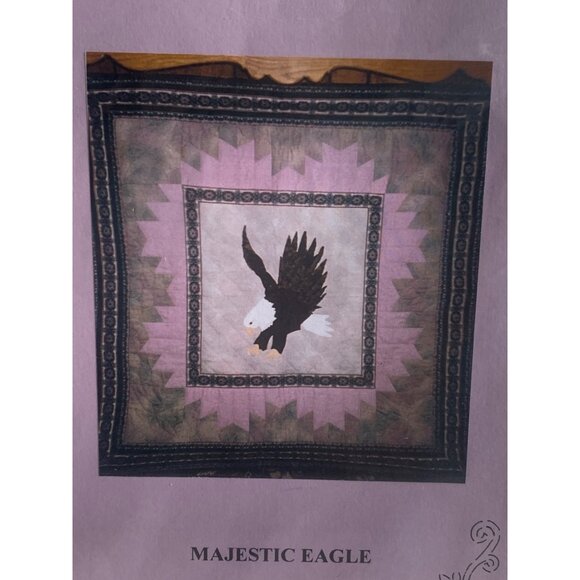 Country Heirloom Majestic Eagle Quilt Sewing Pattern - Picture 2 of 5